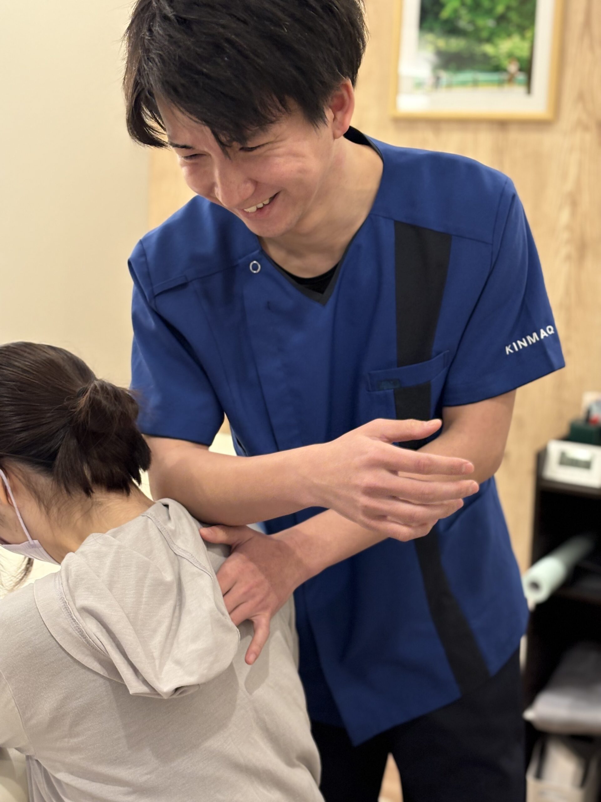 筋膜マニピュレーションの施術